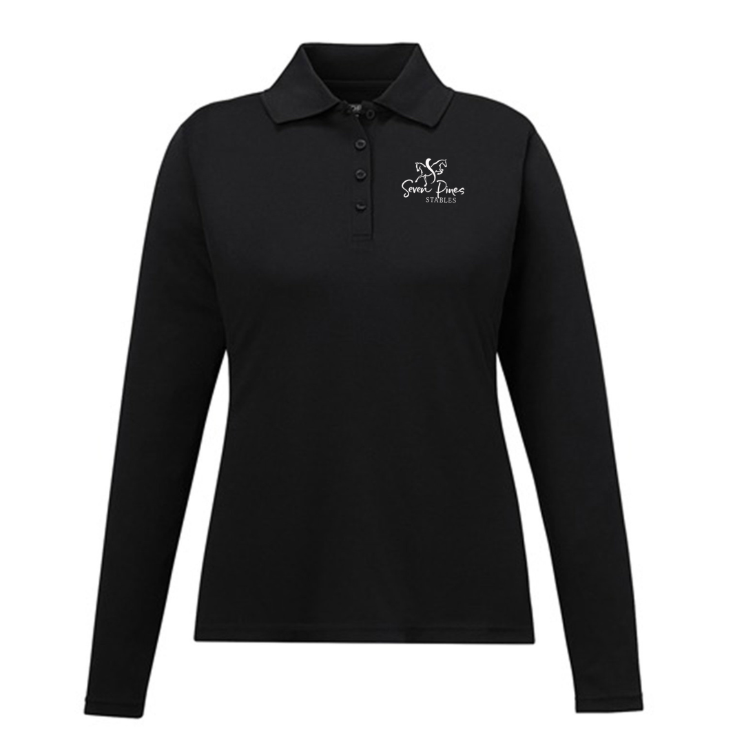 Seven Pines Stables Long Sleeve Polo