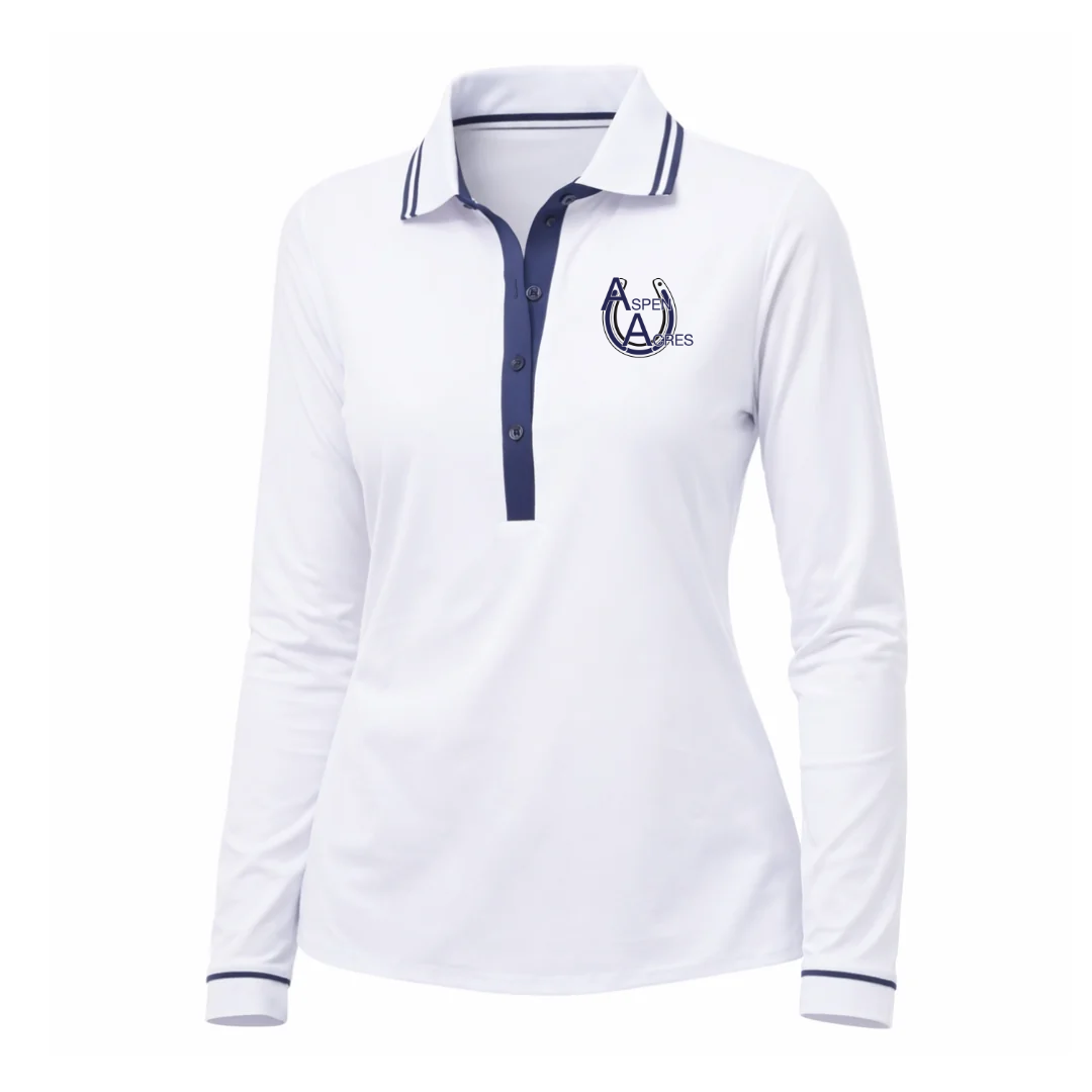 Aspen Acres Long Sleeve Polo