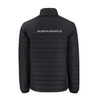Silver Playoffs 2025 Puffer Coat