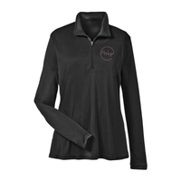 Waye Show Horses Quarter Zip Tech Shirt