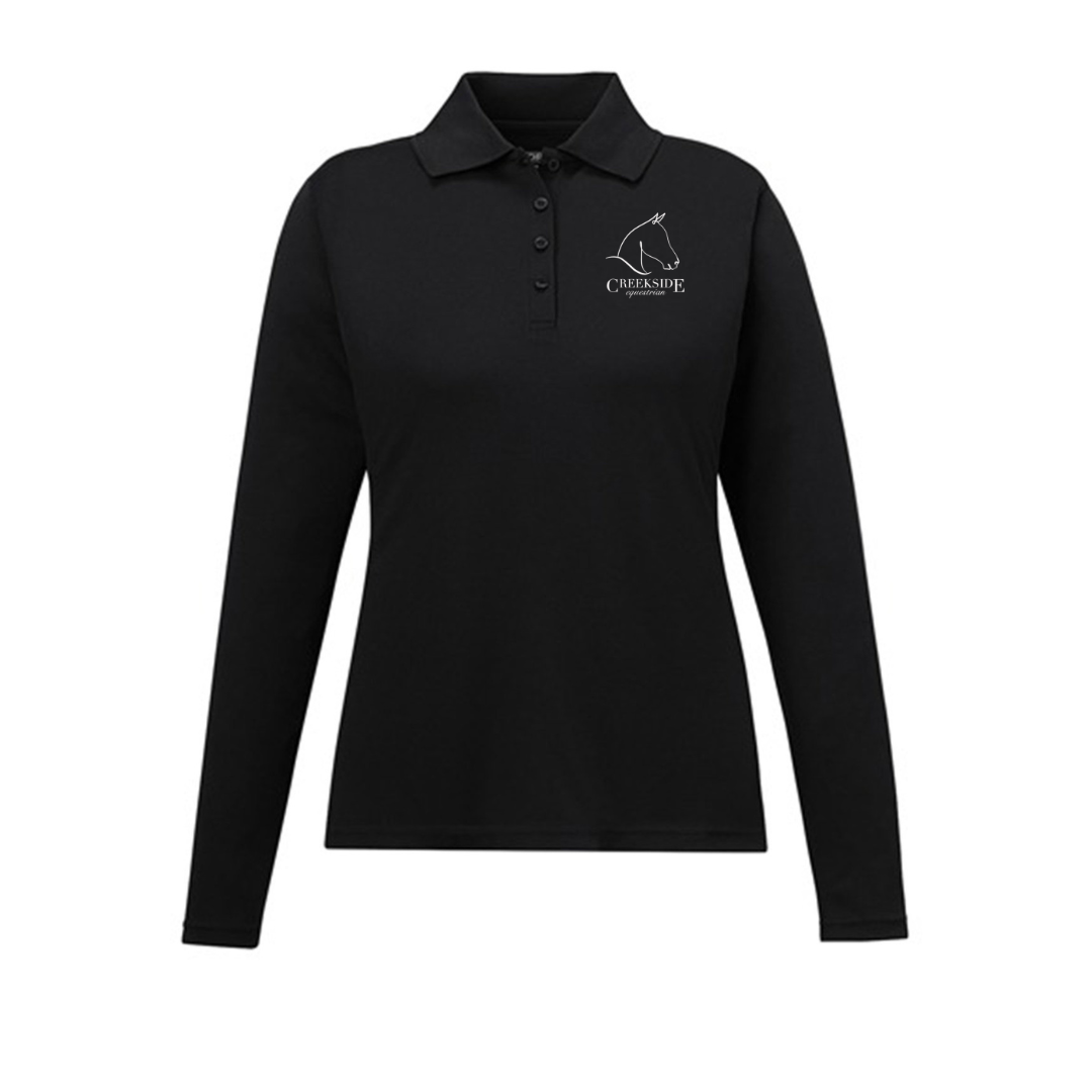 Creekside Equestrian Long Sleeve Polo