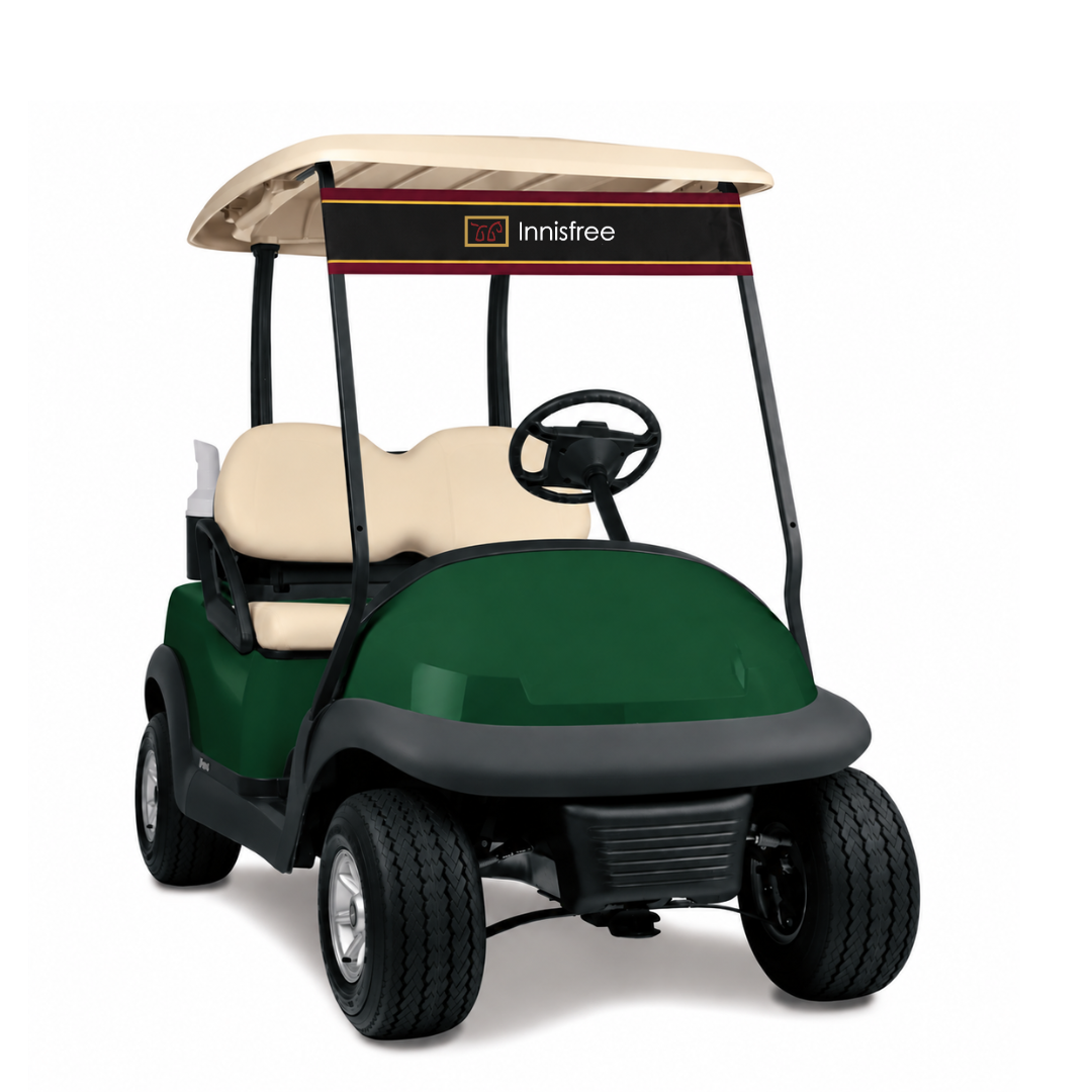 Innisfree Equestrian Golf Cart Banner