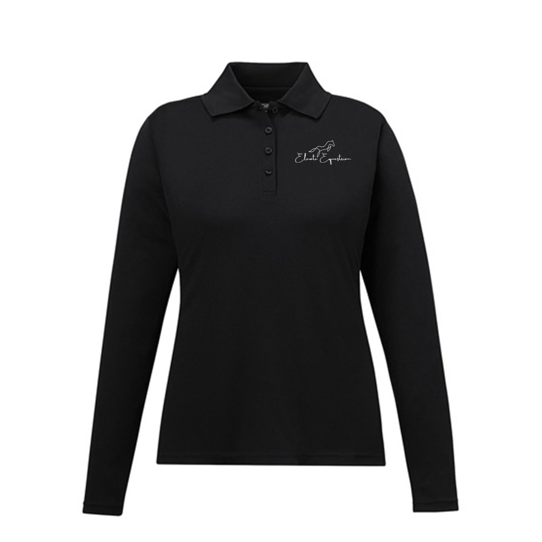 Elevate Equestrian Long Sleeve Polo