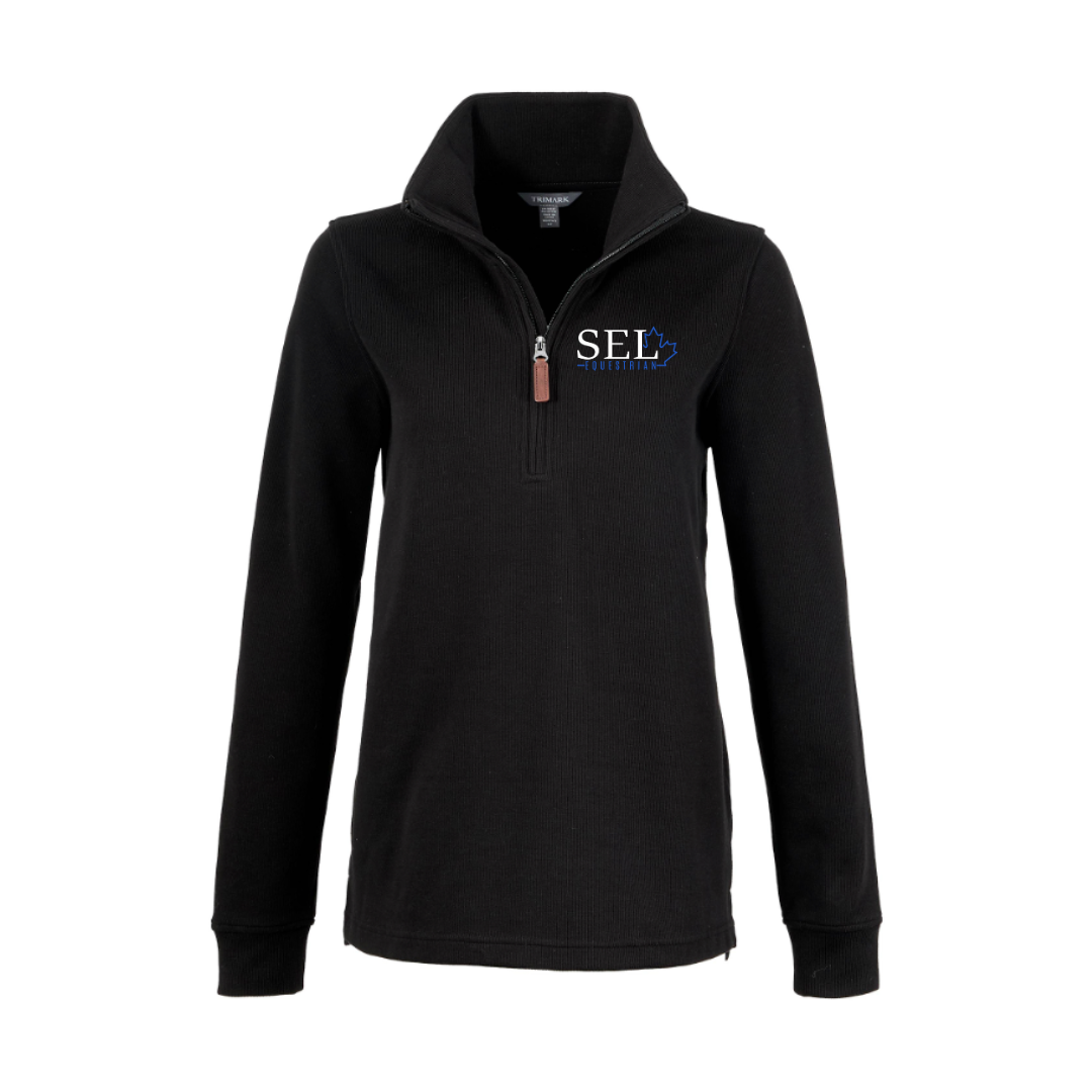 SEL Quarter Zip Sweater