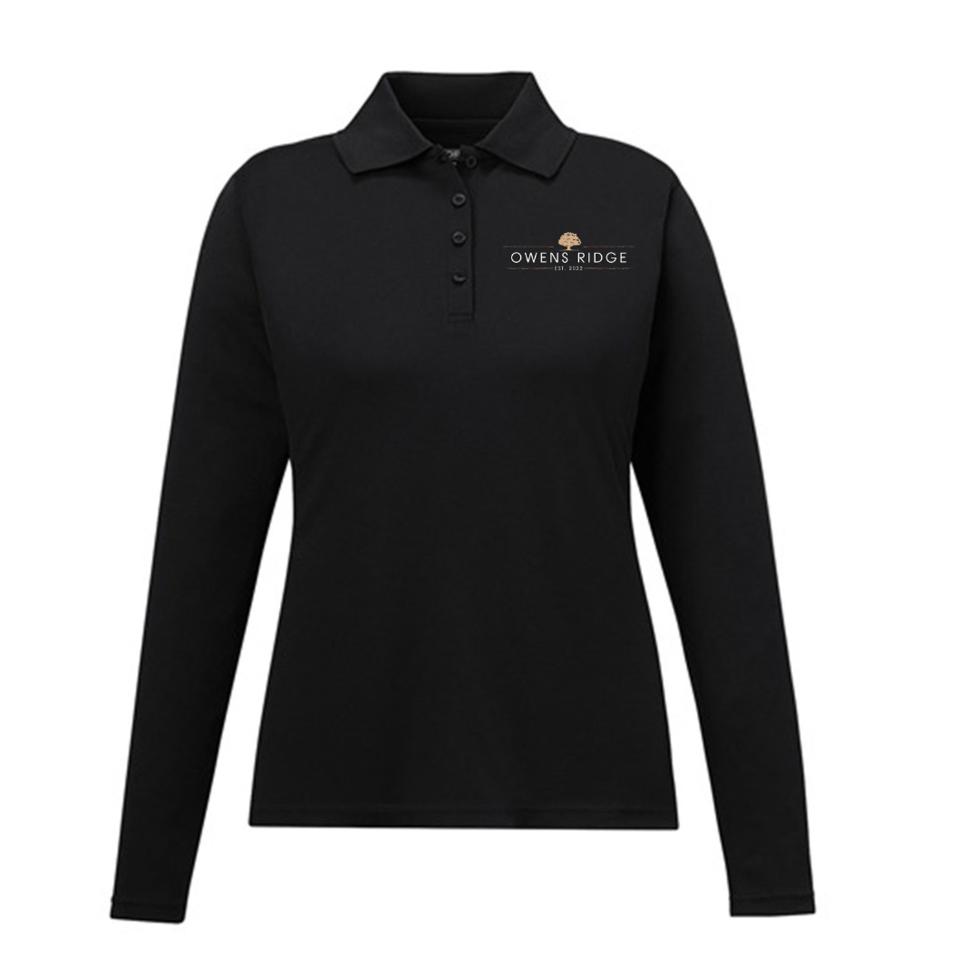 Owens Ridge Long Sleeve Polo