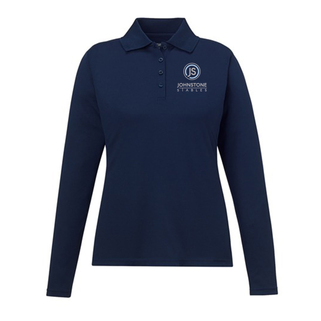 Johnstone Stables Long Sleeve Polo