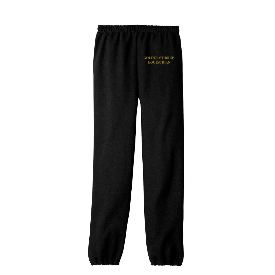 Golden Stirrup Sweatpants