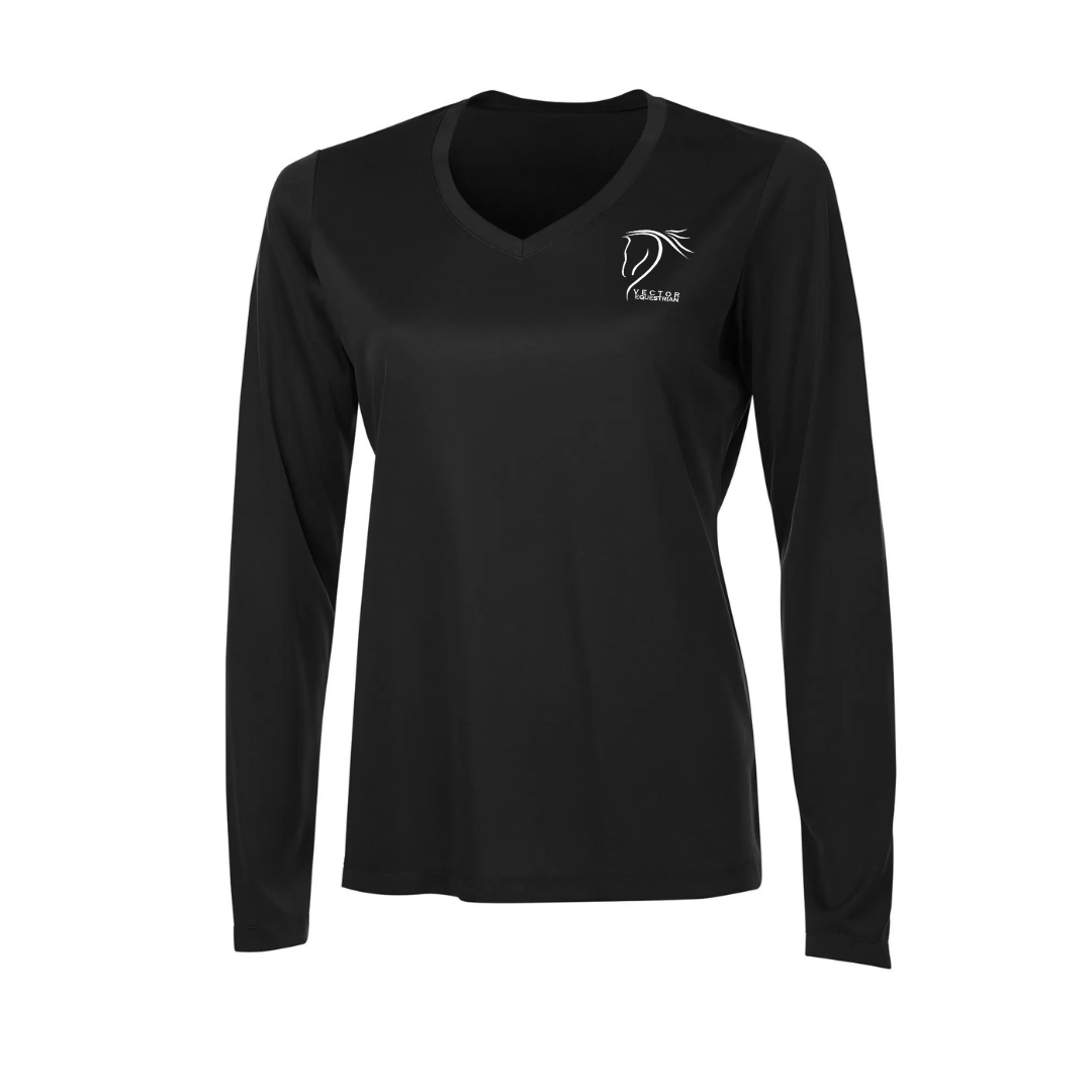 Vector Equestrian Vneck Schooling Shirt