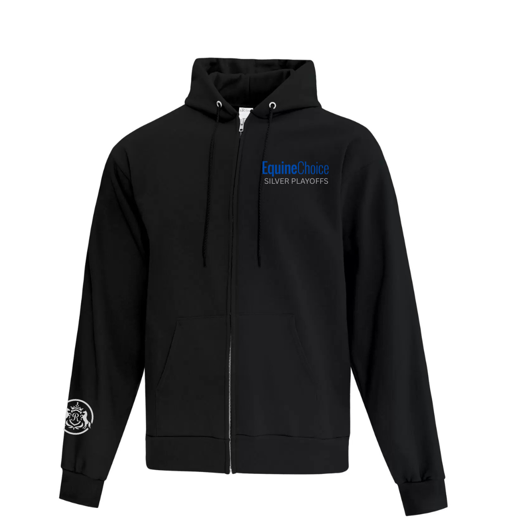 Limited Edition Silver Playoffs Zipper Hoodie 2025