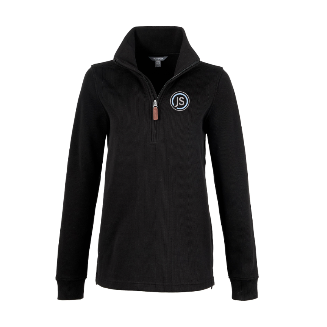 Johnstone Stables Quarter Zip Sweater