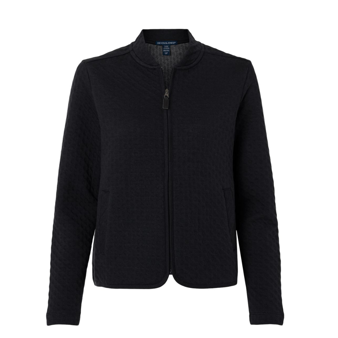 Textured Full-Zip Jacket