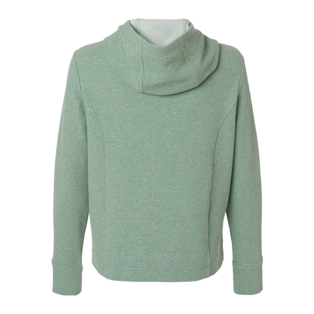 Textured Hooded Pullover