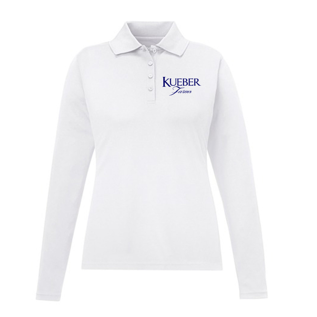 Solaris Equestrian/Kueber Farms Long Sleeve Polo