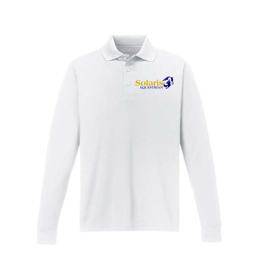 Solaris Equestrian/Kueber Farms Long Sleeve Polo