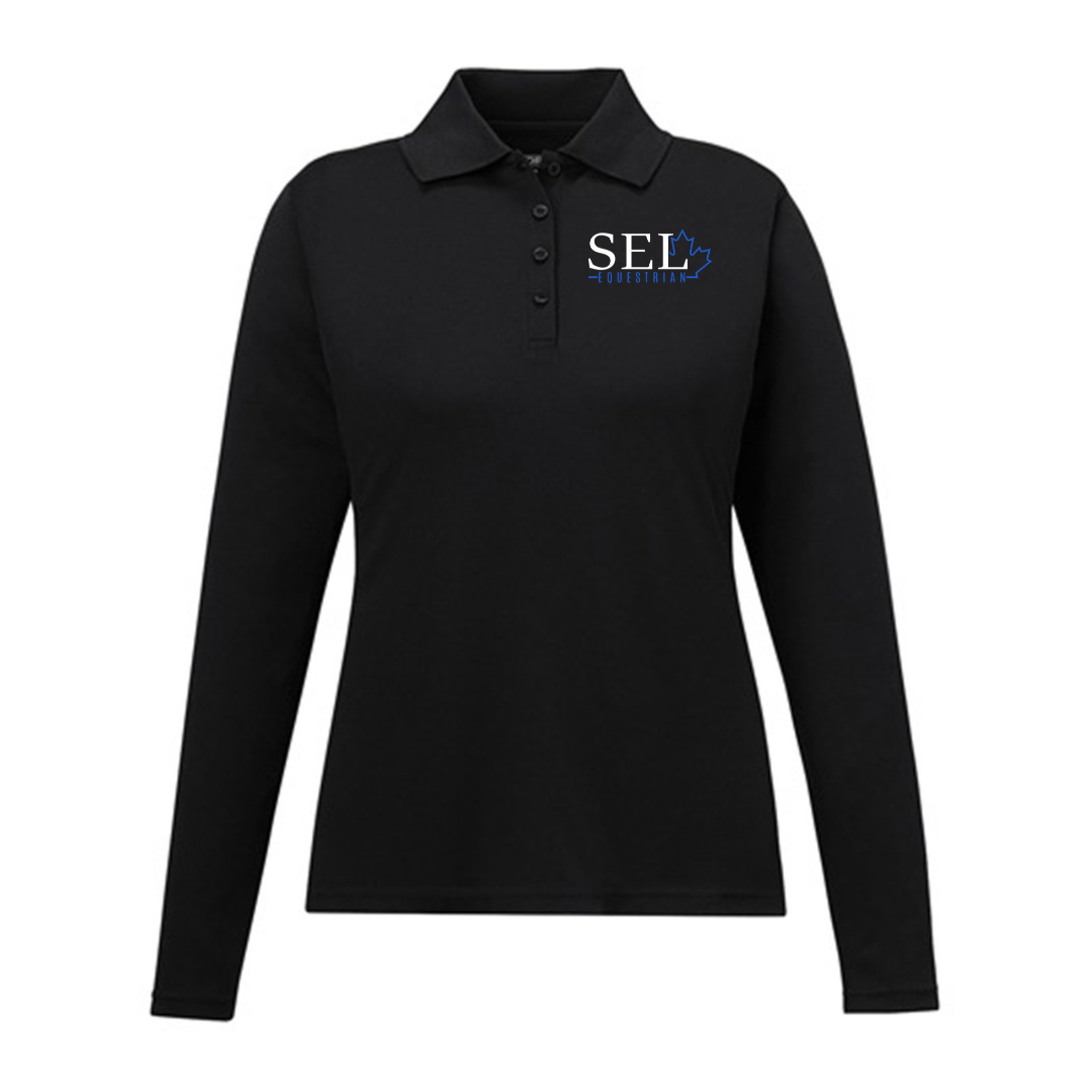 SEL Long Sleeve Polo