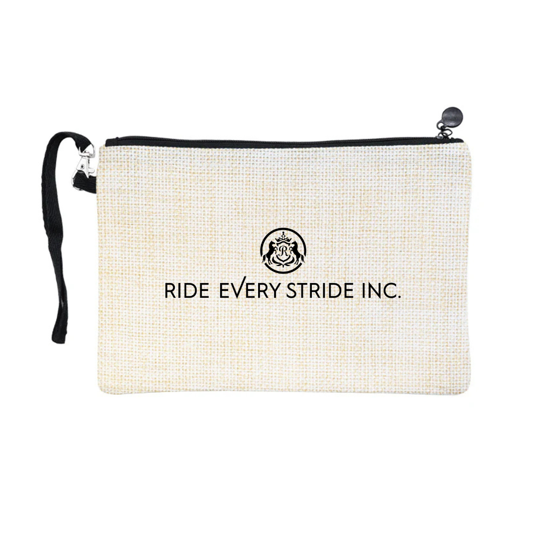 Branded Linen Travel Pouch