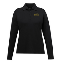 Azari Equestrian Long Sleeve Polo
