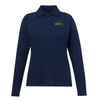 Azari Equestrian Long Sleeve Polo