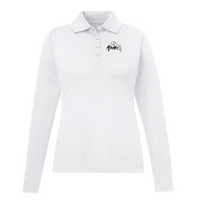 Azari Equestrian Long Sleeve Polo