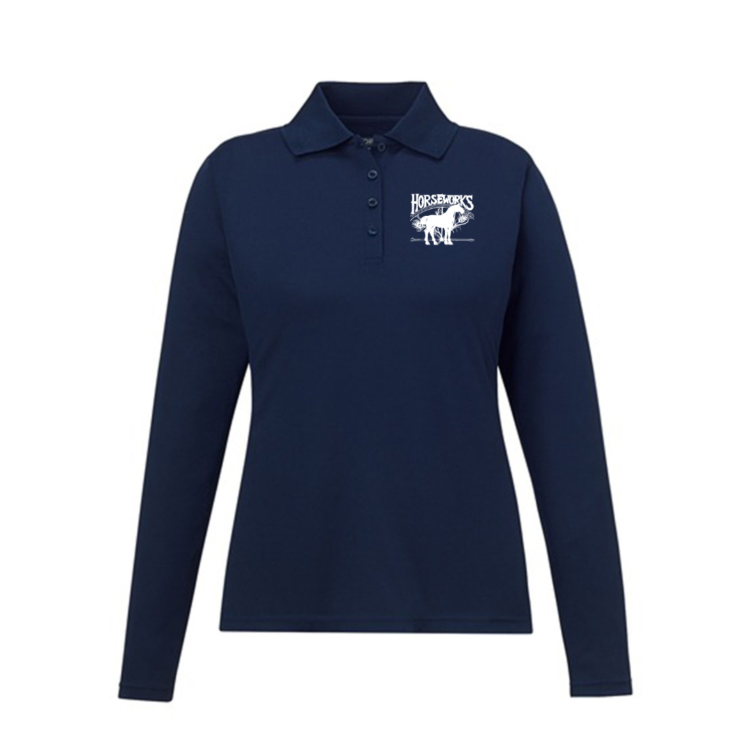 Horseworks Long Sleeve Polo