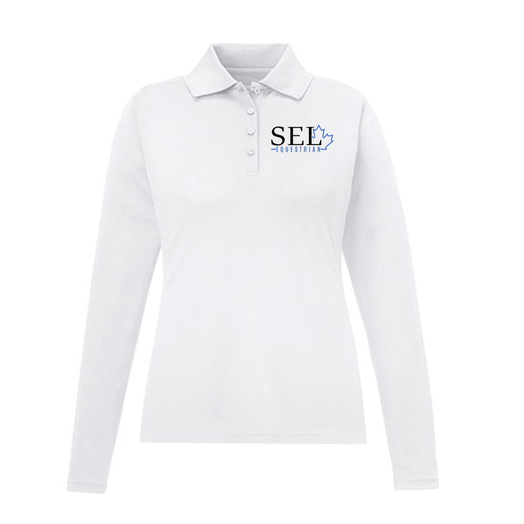 SEL Long Sleeve Polo