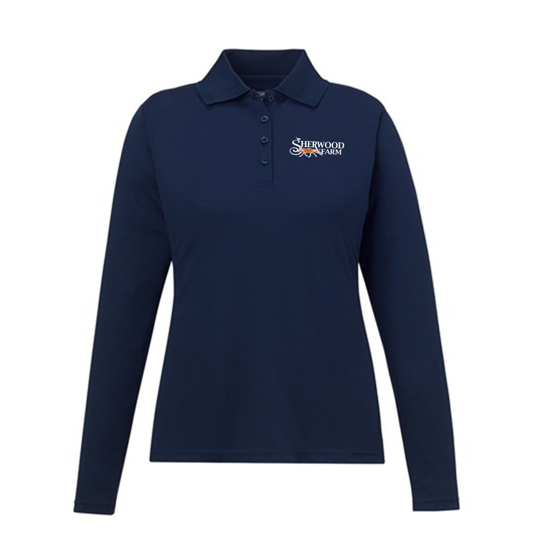 Sherwood Farm Long Sleeve Polo