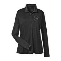 Waye Show Horses Quarter Zip Tech Shirt