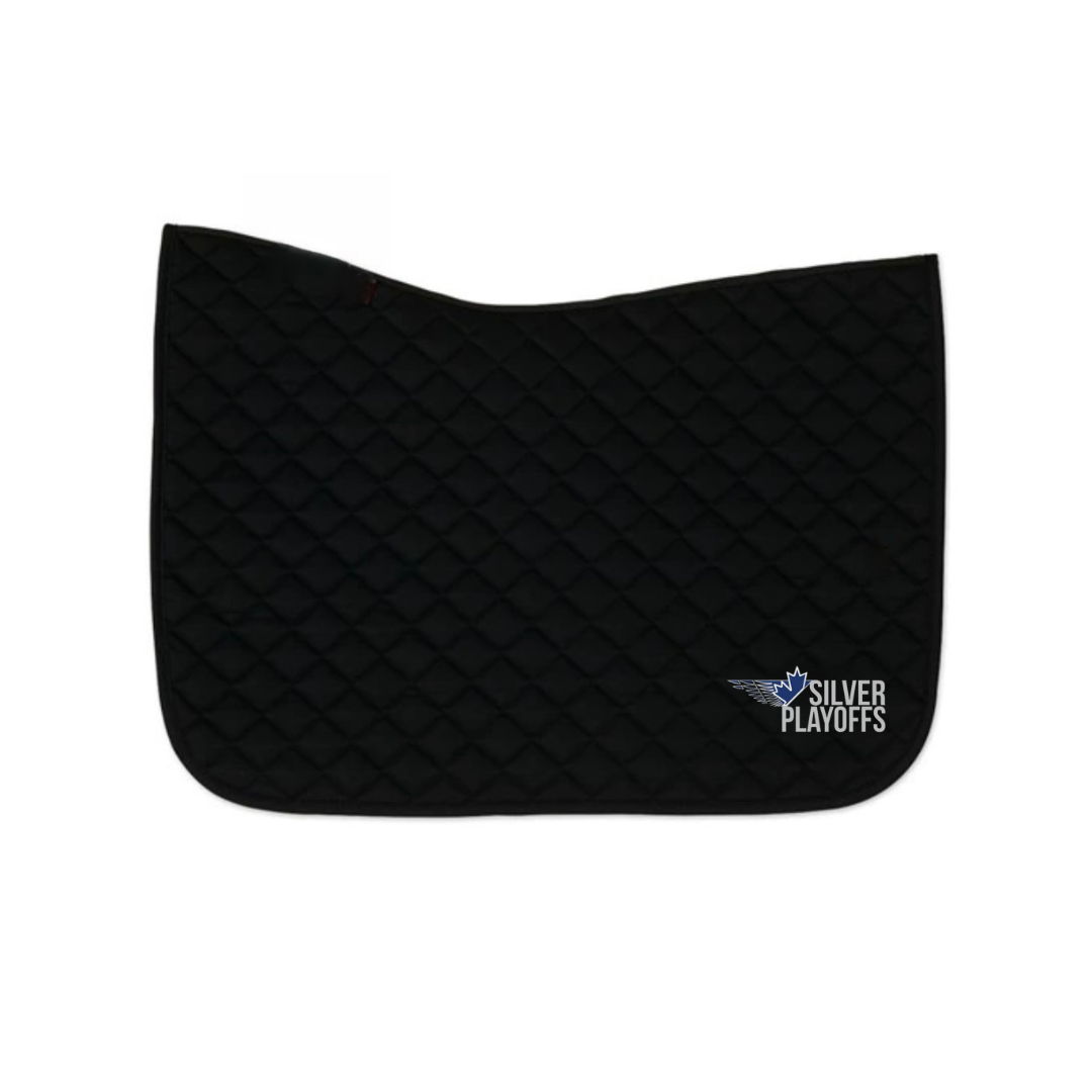 Silver Playoffs Saddle Pad
