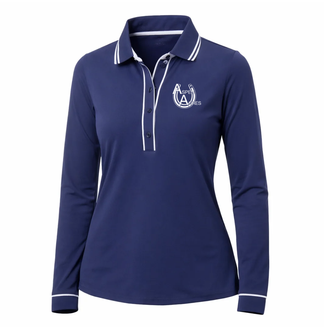 Aspen Acres Long Sleeve Polo