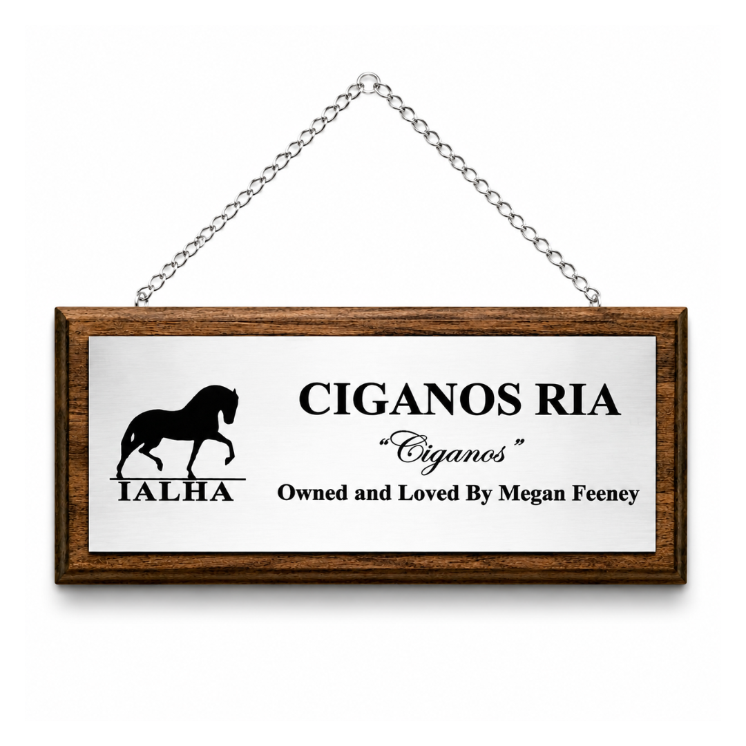 Premium Hanging Barn Plaque
