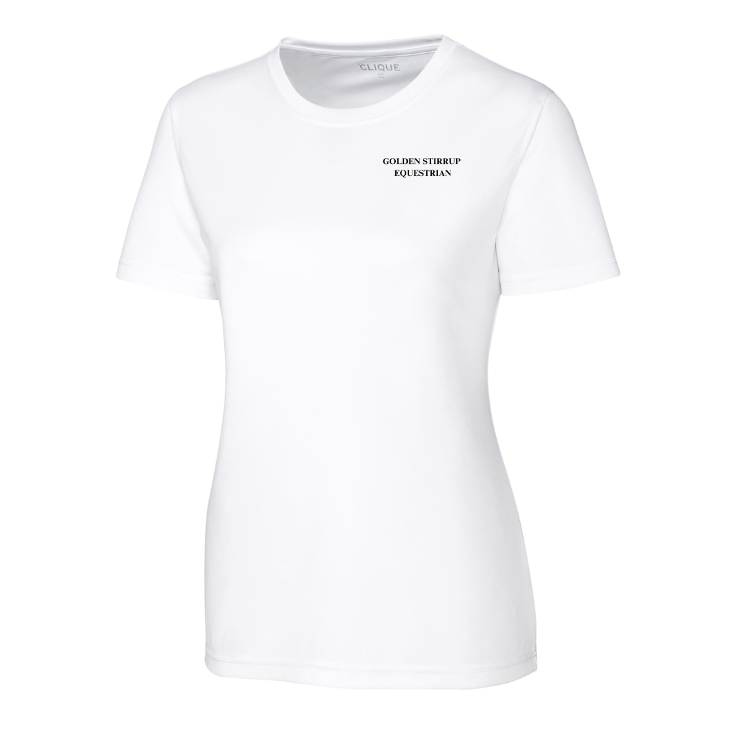 Golden Stirrup Performance Tee Ladies/Mens