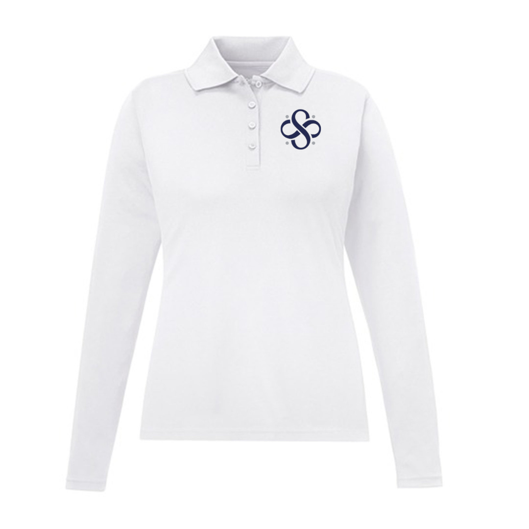 Kolora Stables Long Sleeve Polo
