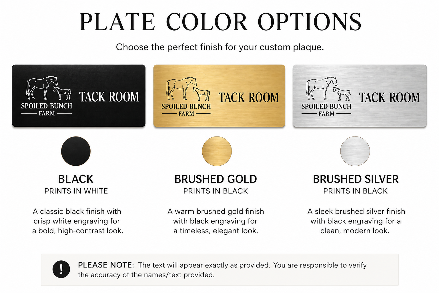 Premium Hanging Barn Plaque