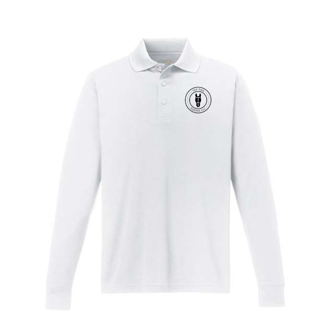 Top Tier Equine Long Sleeve Polo