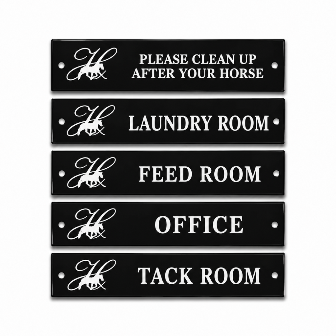 Custom Engraved Stable Sign