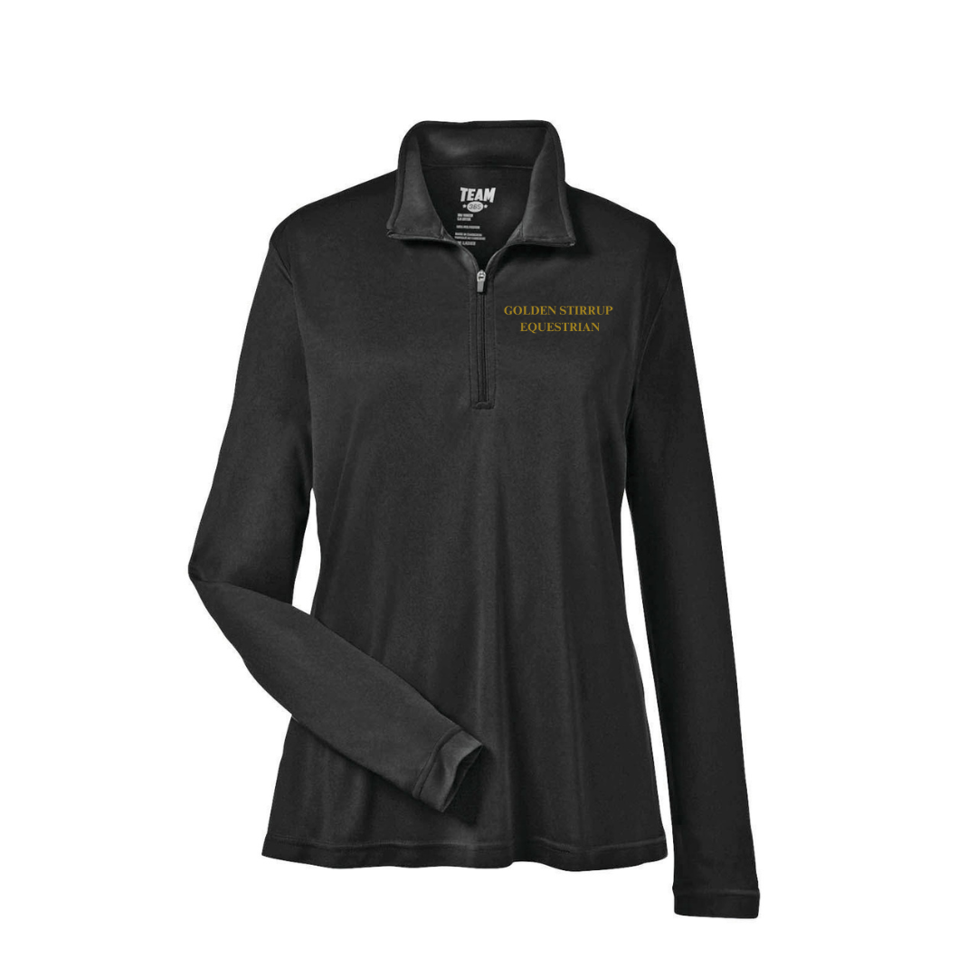 Gold Stirrup Quarter Zip Sunshirt