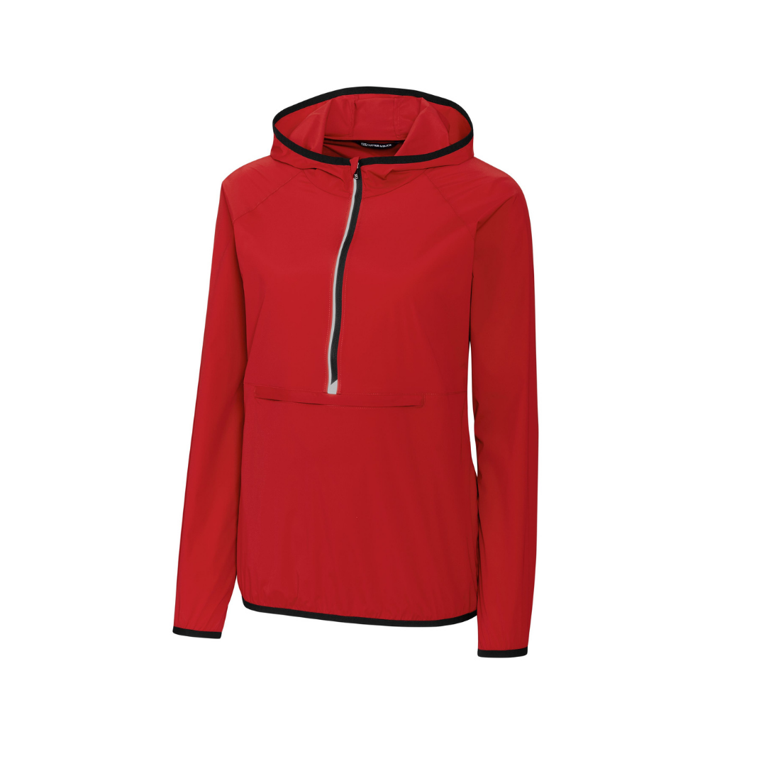 Ladies Hooded Pop Over
