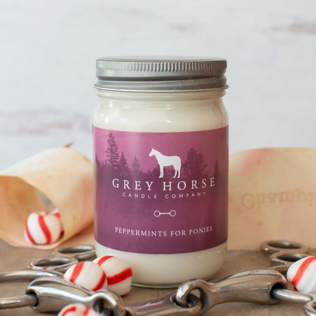 Final Sale - Peppermints for Ponies Candle
