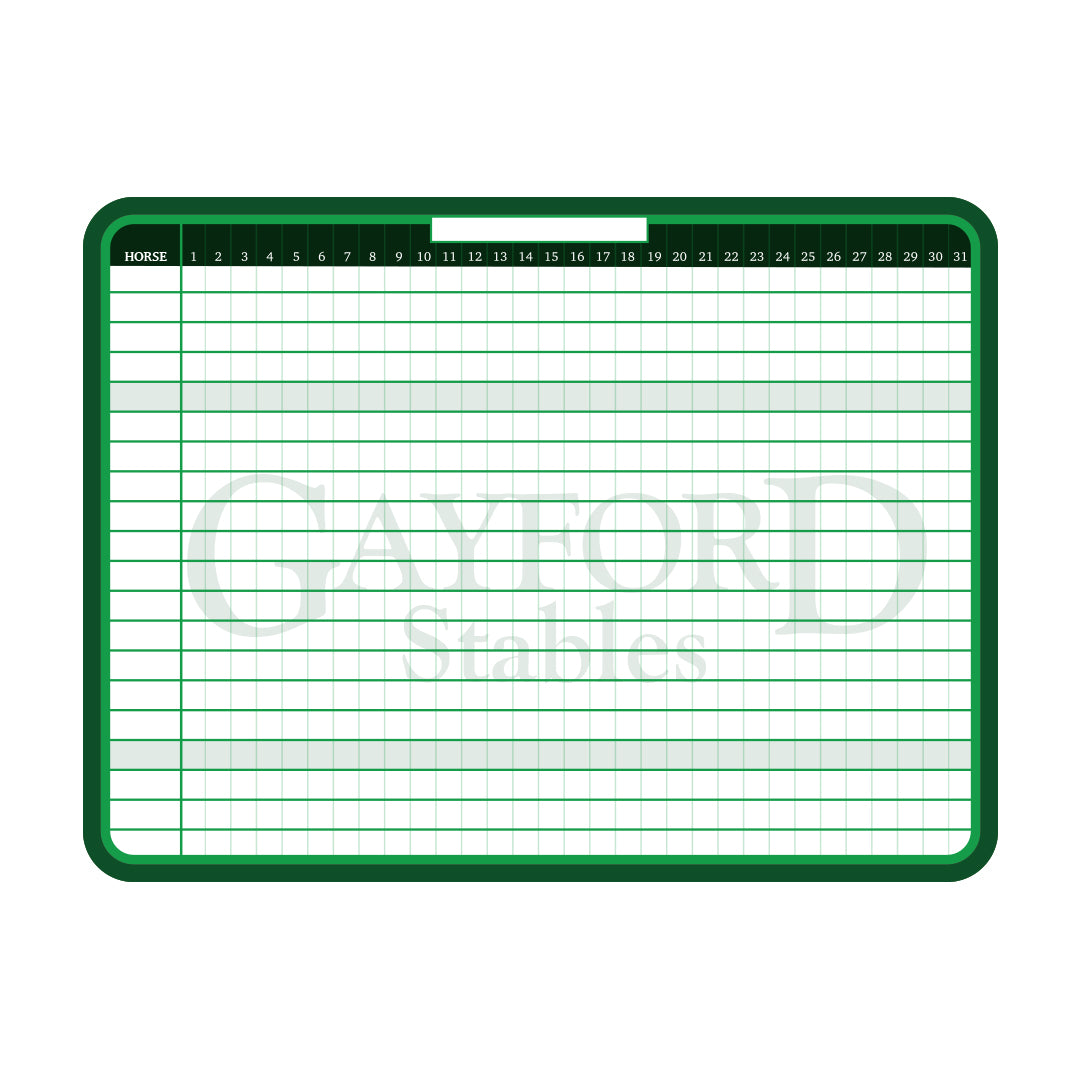 Equestrian Dry Erase Board